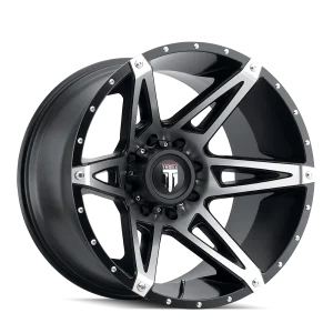 American Truxx – KUTZ – Black – 18″x9″ -12mm – Summer Wheels – AT1902-8952BM-12